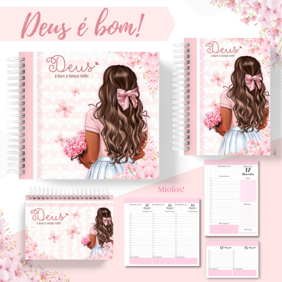 Arquivo Digital - Combo Capas Agenda (3 tamanhos)