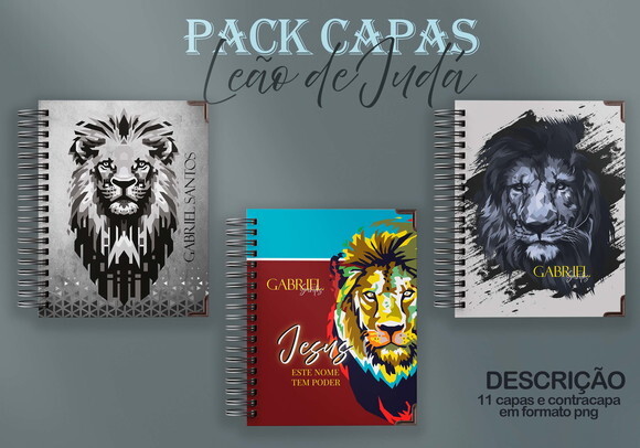 Arquivo Digital - Combo Capas Leão de Judá