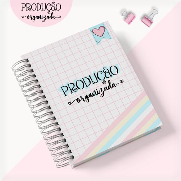 Arquivo Digital - Kit Produção Organizada-caderno de pedidos
