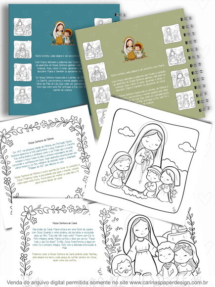 Arquivo Digital - Livros de Colorir Maria