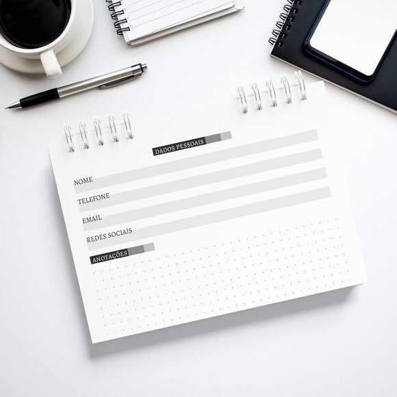 Arquivo Digital - Mini Planner (masculino)