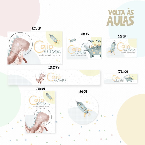 Arquivo Digital - Volta as Aulas - Dino Espaço ate 2030