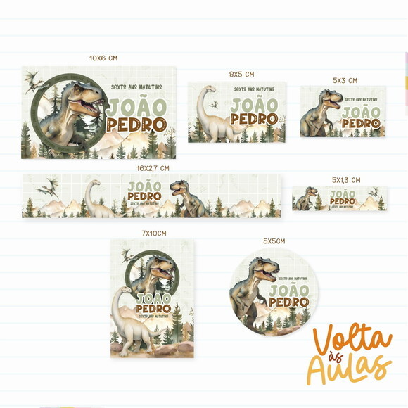 Arquivo Digital - Volta as Aulas - Dinossauro 05