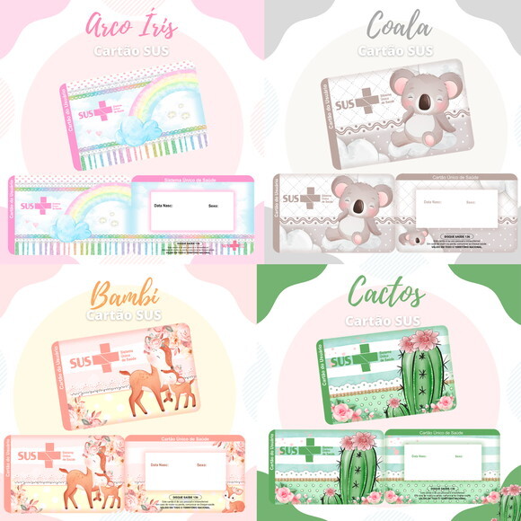 Arquivo Digital- Cartão Sus Personalizado (pm 02)