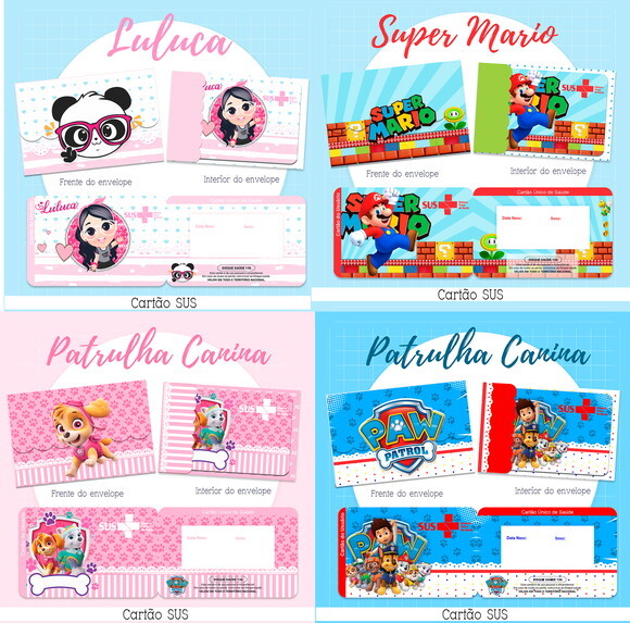 Arquivo Digital- Cartão Sus Personalizado (pm 05)