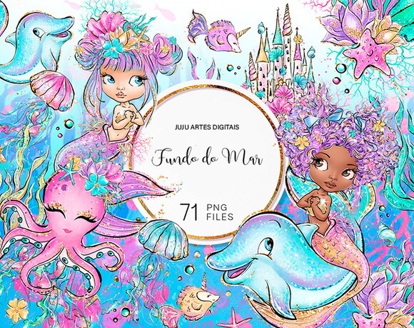 Kit Digital - Fundo do Mar