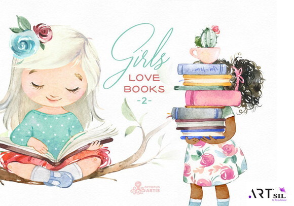 Kit Digital - Menina e o Livro 02
