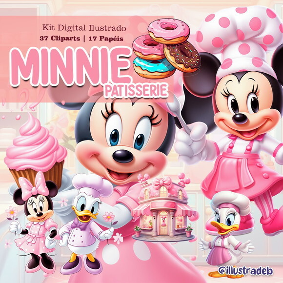 Kit Digital - Minnie Patisserie