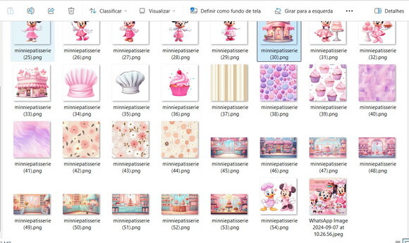 Kit Digital - Minnie Patisserie