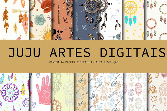 Kit Digital - Papel Digital - Filtro dos Sonhos