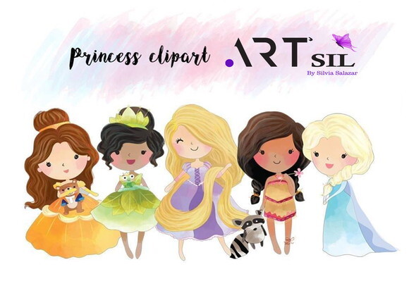 Kit Digital - Princesas