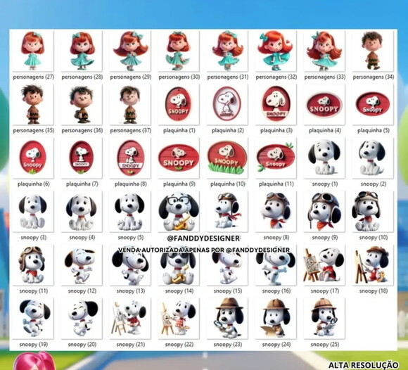 Kit Digital - Scrap - Snoopy