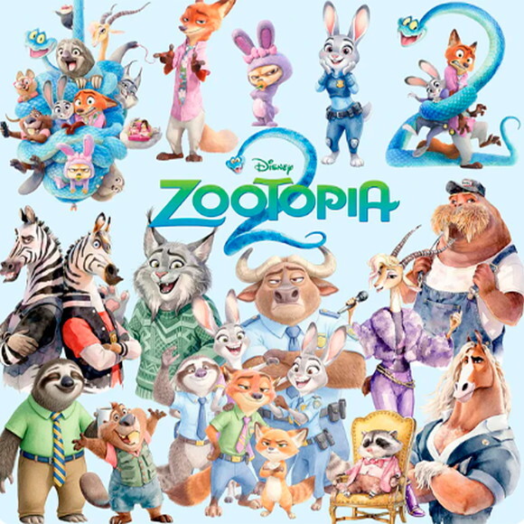 Kit Digital - Zootopia Candy Color