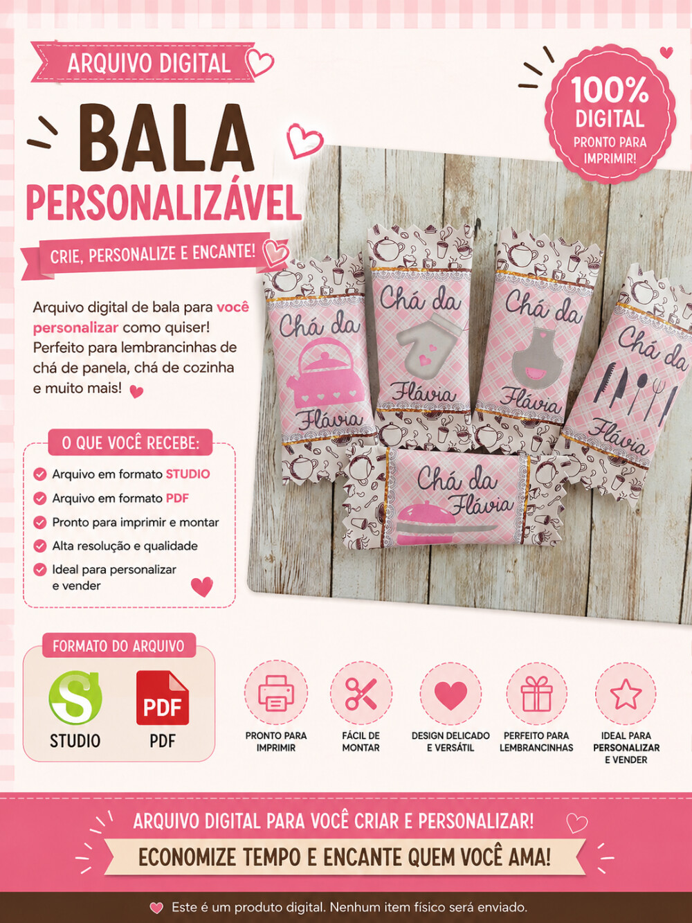 Arquivo Digital - Balas Personalizadas - Cha de Cozinha