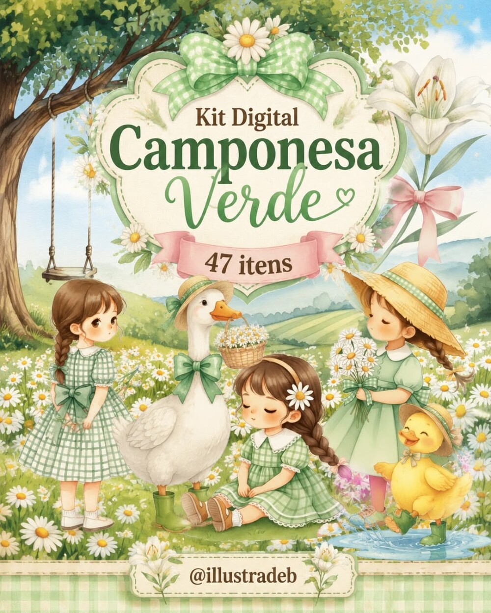 Kit Digital - Camponesa Verde