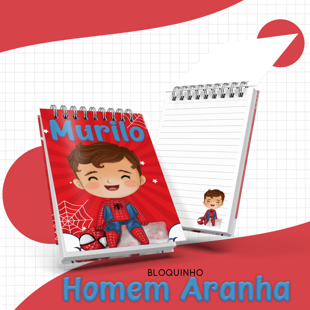 Arquivo Digital - Kit Maternidade - Homem Aranha