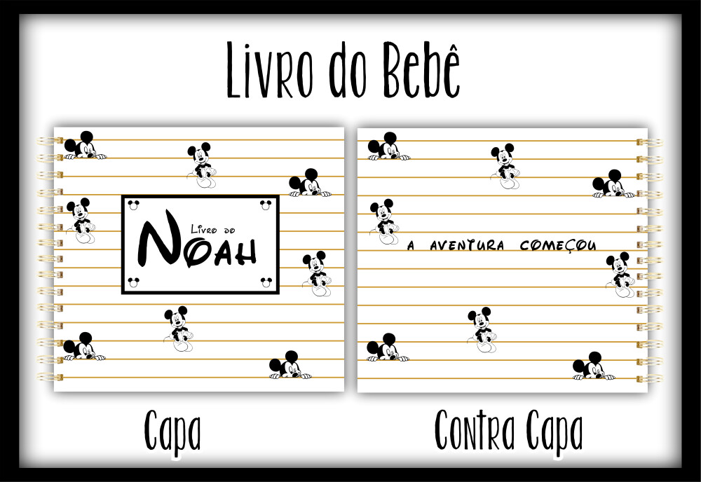 Arquivo Digital - Livro do Bebe - Miquei Minimalista