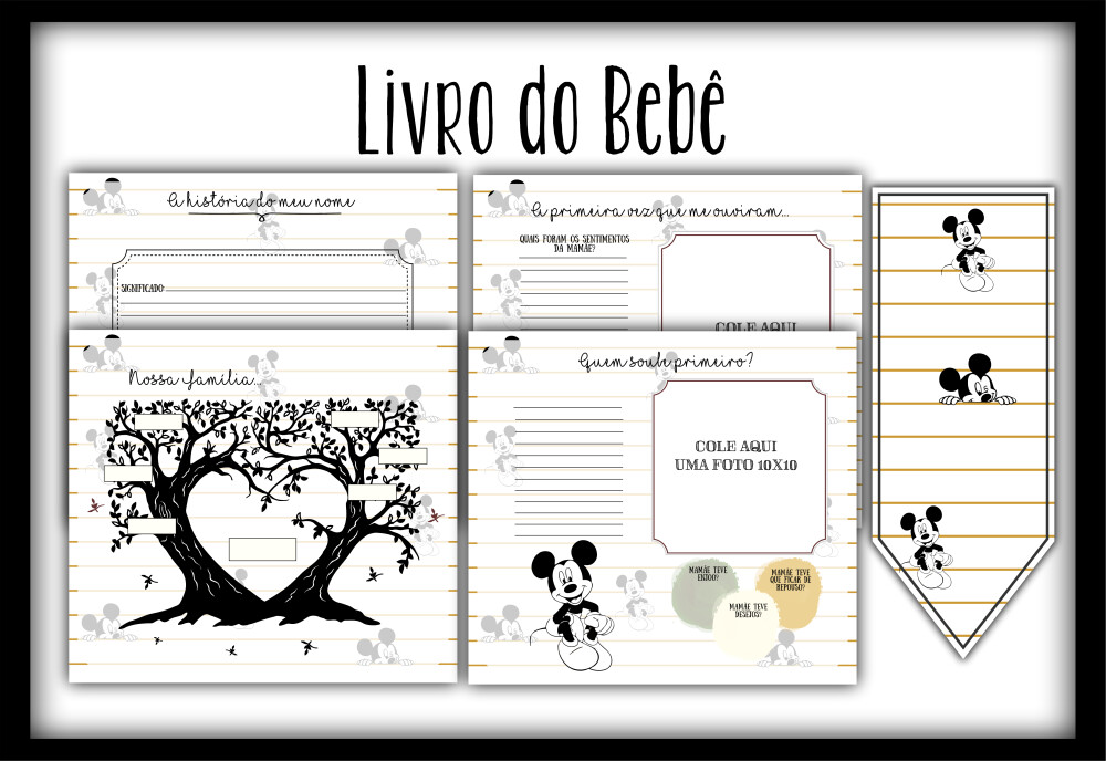 Arquivo Digital - Livro do Bebe - Miquei Minimalista