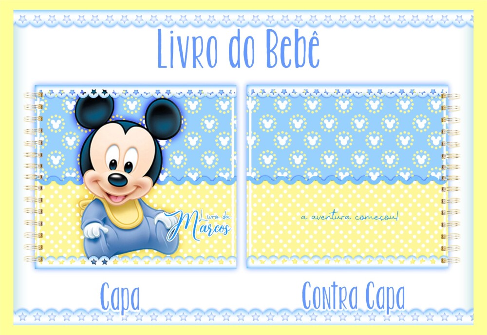 Arquivo Digital - Livro do Bebe - Miquei Baby (micke)