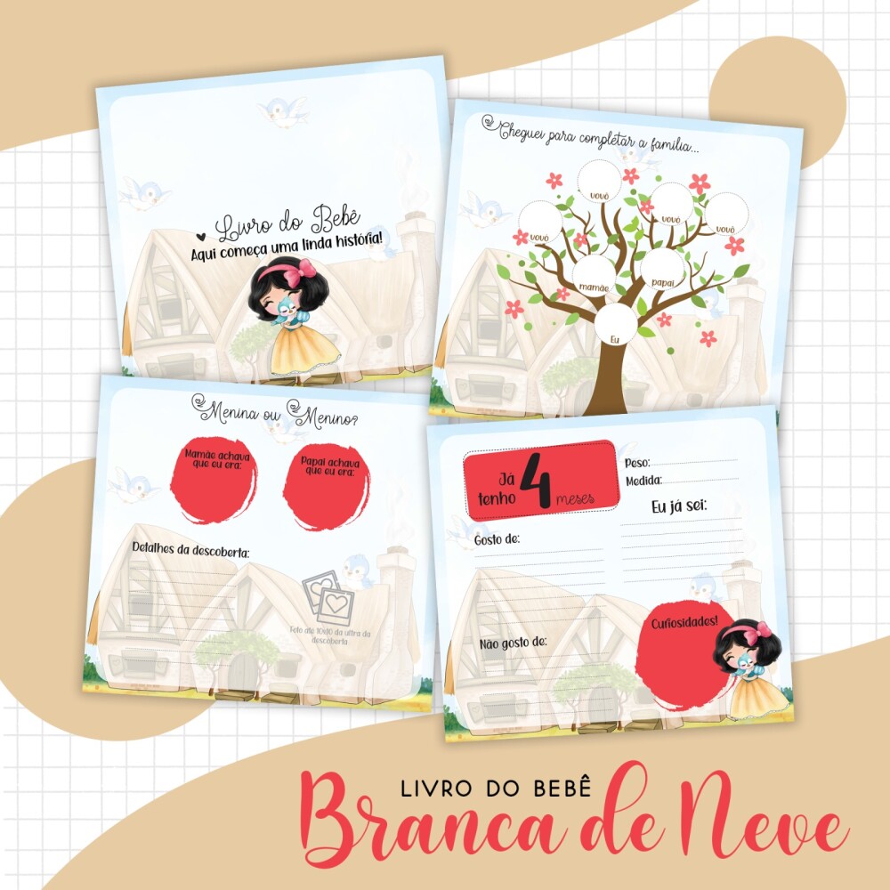 Arquivo Digital - Livro do Bebê - Branca Neve 02