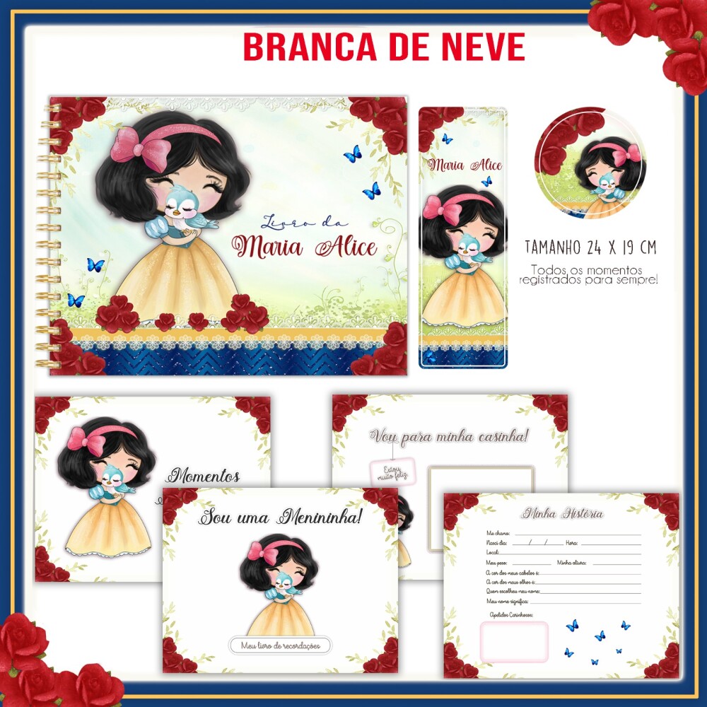 Arquivo Digital - Livro do Bebê - Branca Neve 03