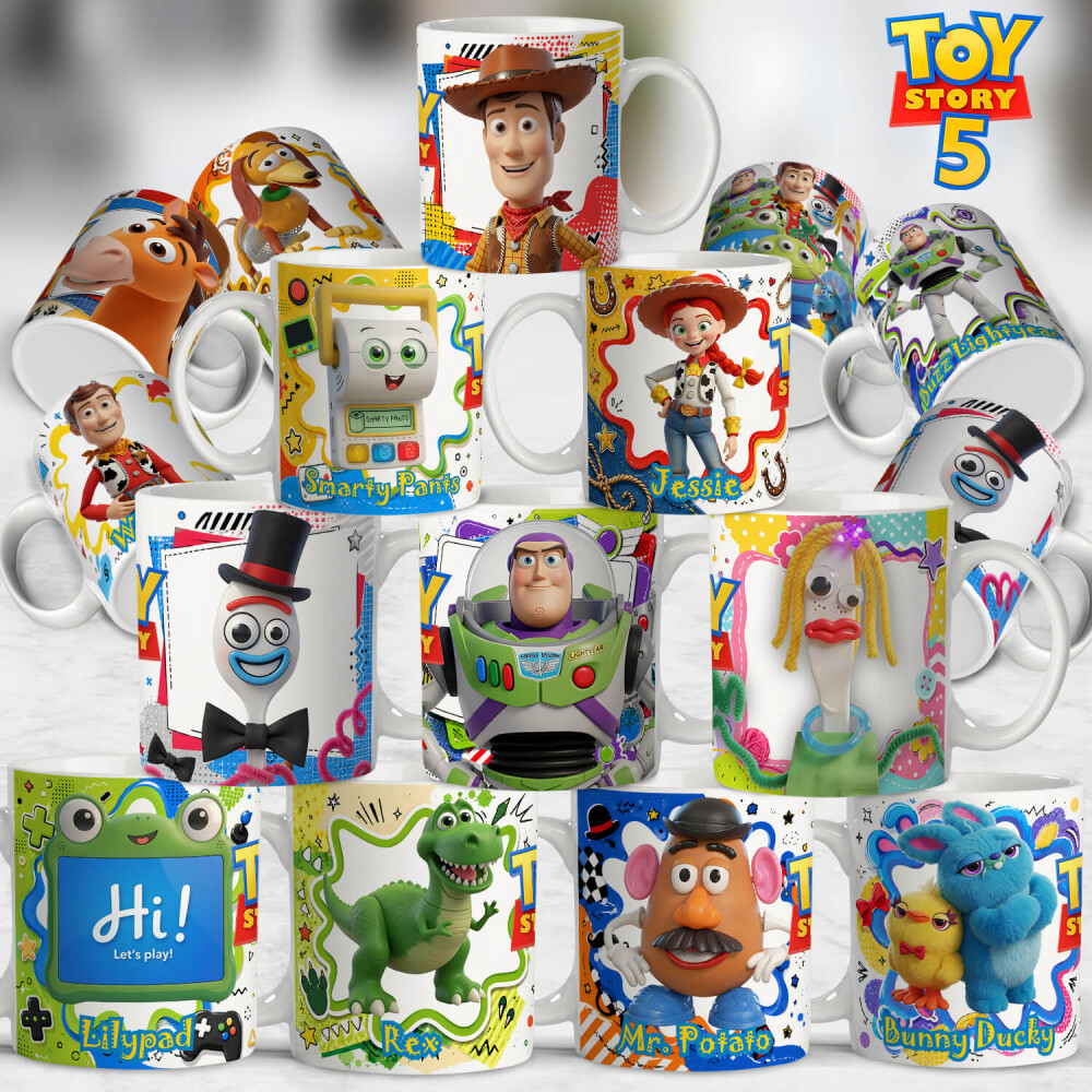 Arquivo Digital - Sublimação - Toy Story 5