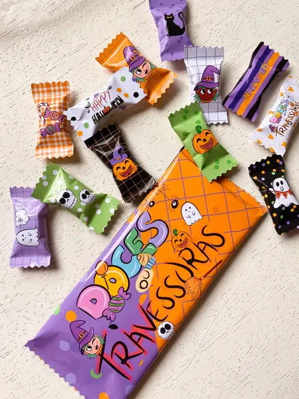 Arquivo de Corte - Balas Personalizadas - Halloween
