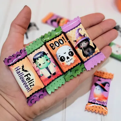 Arquivo de Corte - Balas Personalizadas - Halloween 02