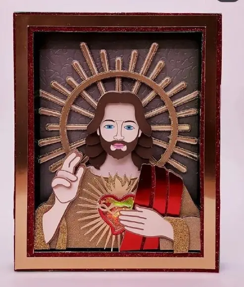 Arquivo de Corte - Camadas - Coração Sagrado de Jesus