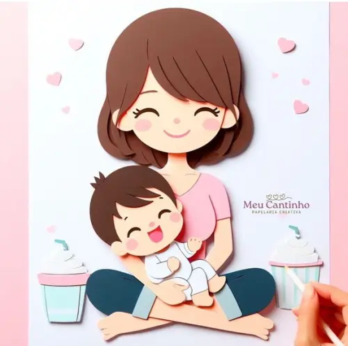 Arquivo de Corte - Camadas - Mae e Filho 02