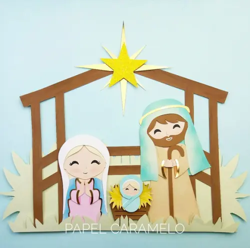 Arquivo de Corte - Camadas - Presepio