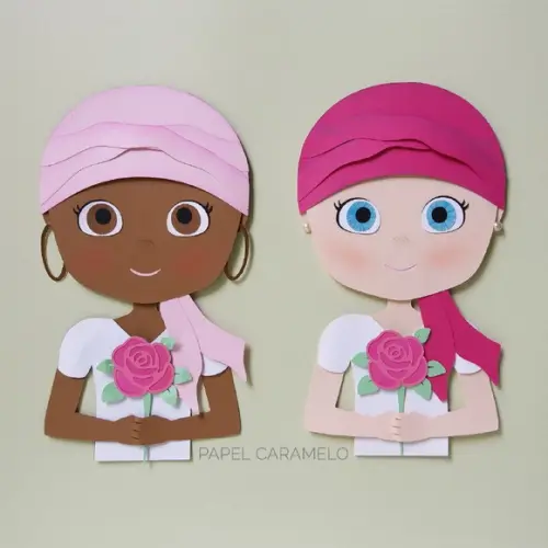 Arquivo de Corte - Camadas - Outubro Rosa