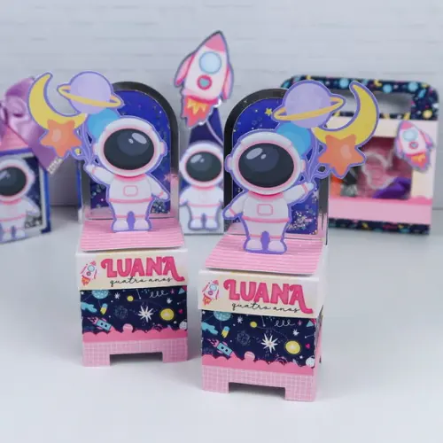 Arquivo de Corte - Festa Pronta - Astronauta Menina