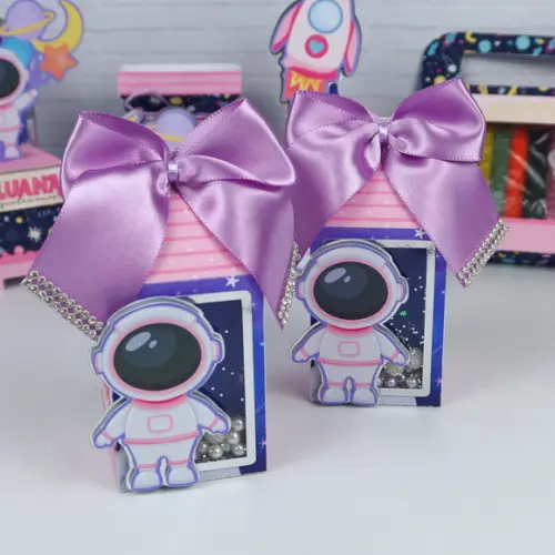 Arquivo de Corte - Festa Pronta - Astronauta Menina