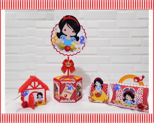 Arquivo de Corte - Festa Pronta - Branca de Neve 03