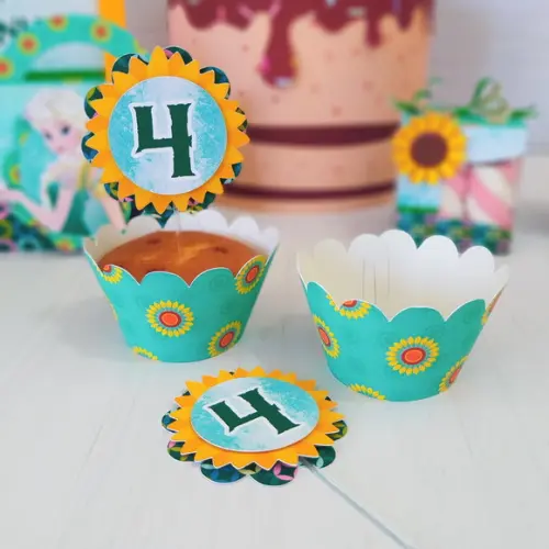 Arquivo de Corte - Festa Pronta - Frozen Fever 02