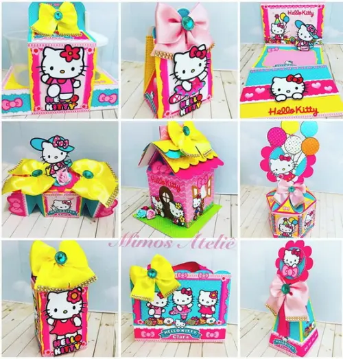 Arquivo de Corte - Festa Pronta - Hello Kitty