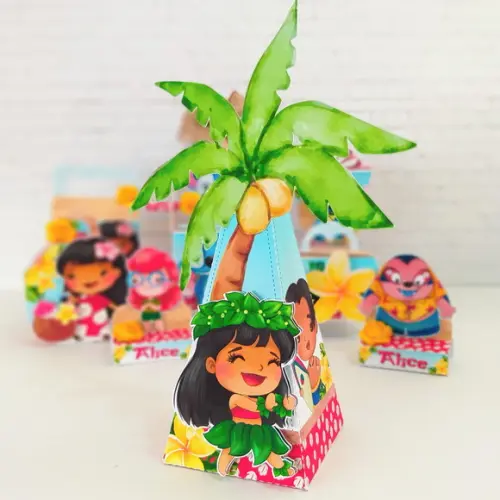 Arquivo de Corte - Festa Pronta - Lilo e Stitch