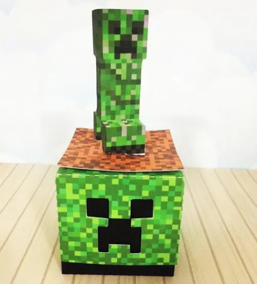 Arquivo de Corte - Festa Pronta - Minecraft