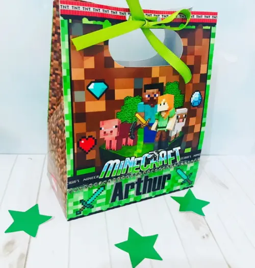 Arquivo de Corte - Festa Pronta - Minecraft 04