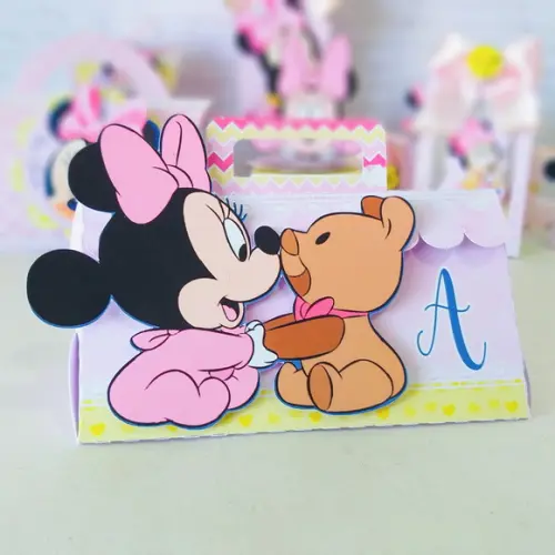 Arquivo de Corte - Festa Pronta - Minnie Baby