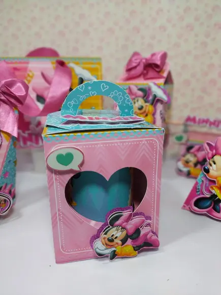 Arquivo de Corte - Festa Pronta - Minnie Rosa