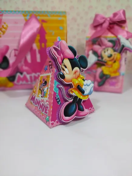 Arquivo de Corte - Festa Pronta - Minnie Rosa