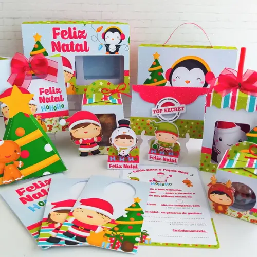 Arquivo de Corte - Festa Pronta - Natal Crianças