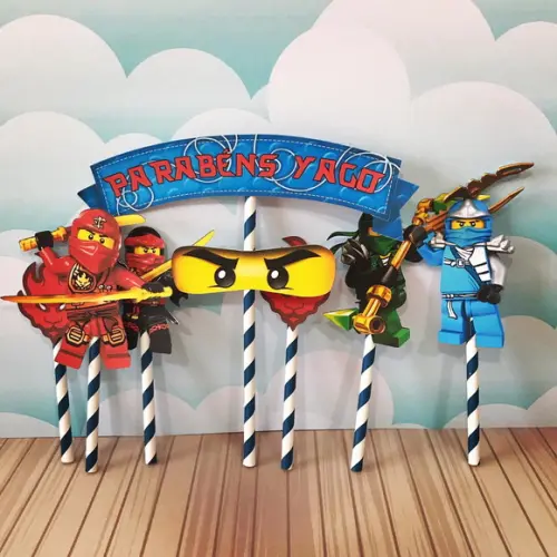 Arquivo de Corte - Festa Pronta - Ninjago