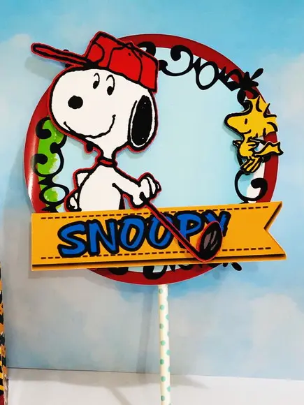 Arquivo de Corte - Festa Pronta - Snoopy 01
