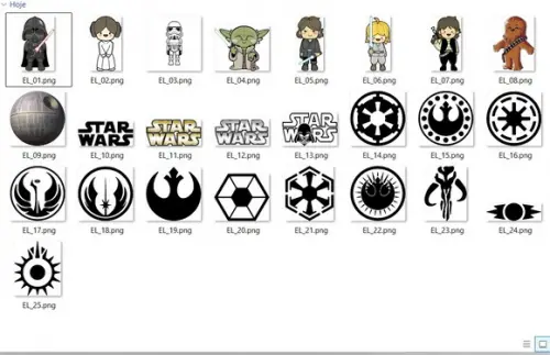 Arquivo de Corte - Festa Pronta - Star Wars 03