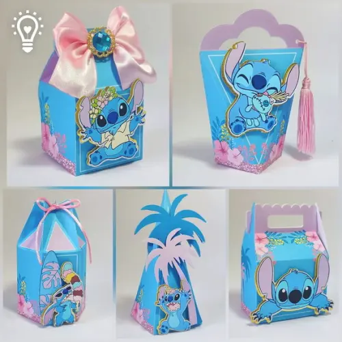 Arquivo de Corte - Festa Pronta - Stitch 02