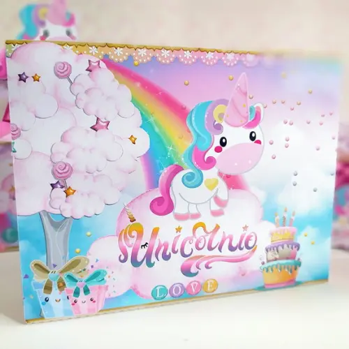 Arquivo de Corte - Festa Pronta - Unicornio 01