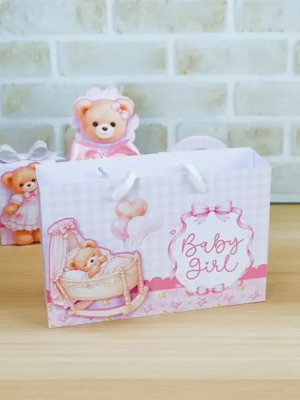 Arquivo de Corte - Festa Pronta - Ursinha Baby